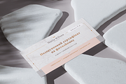 Gift certificate - Marble, Rose Gold, a Card Template by ArealPro (Thumbnail 4 of 20)
