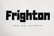 FRIGHTON – Horror Display Typeface, a Script Font by Wow Magic (Thumbnail 4 of 6)