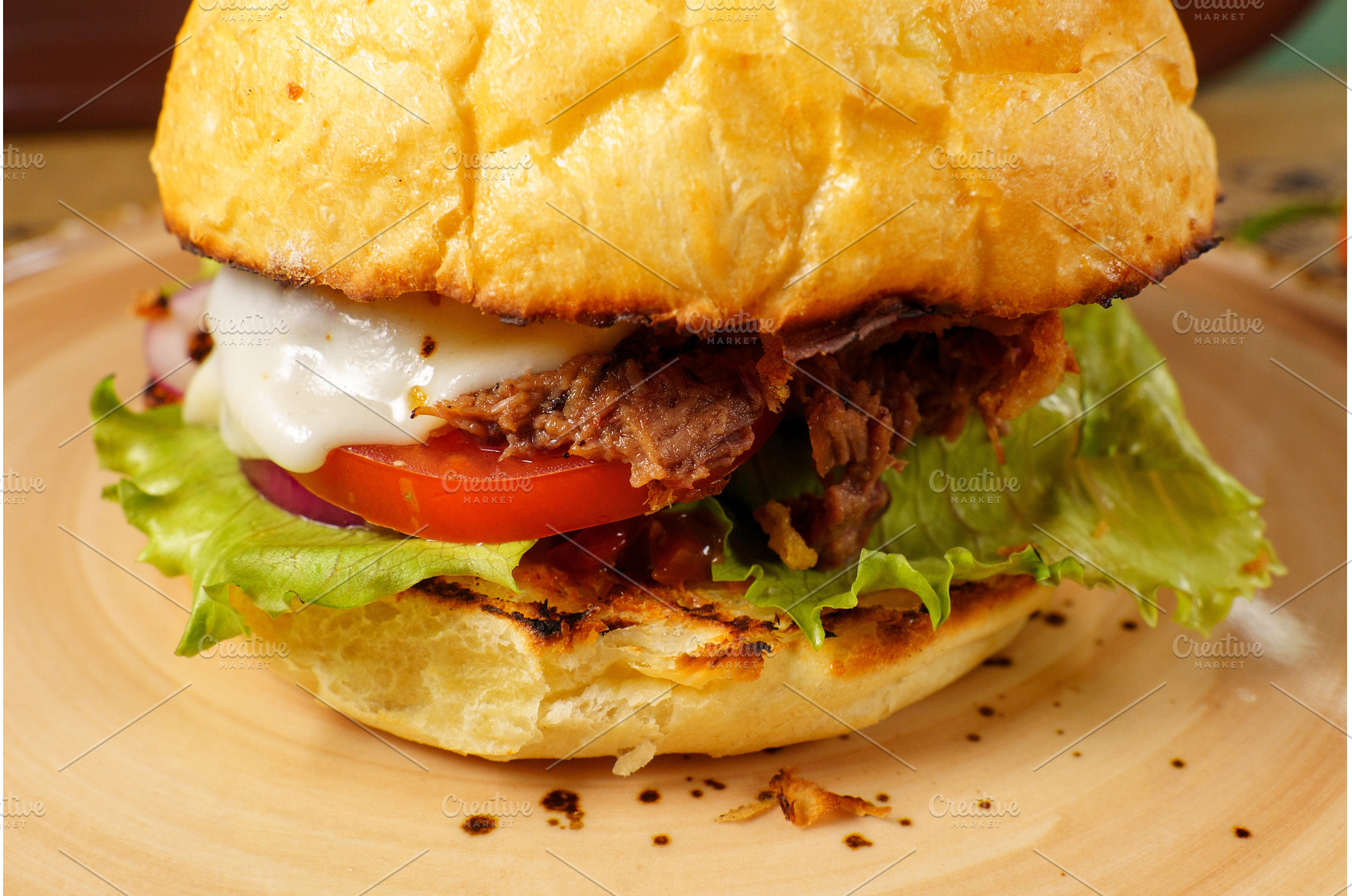 Delicious pulled pork sandwich, a Food & Drink Photo by darksoul72