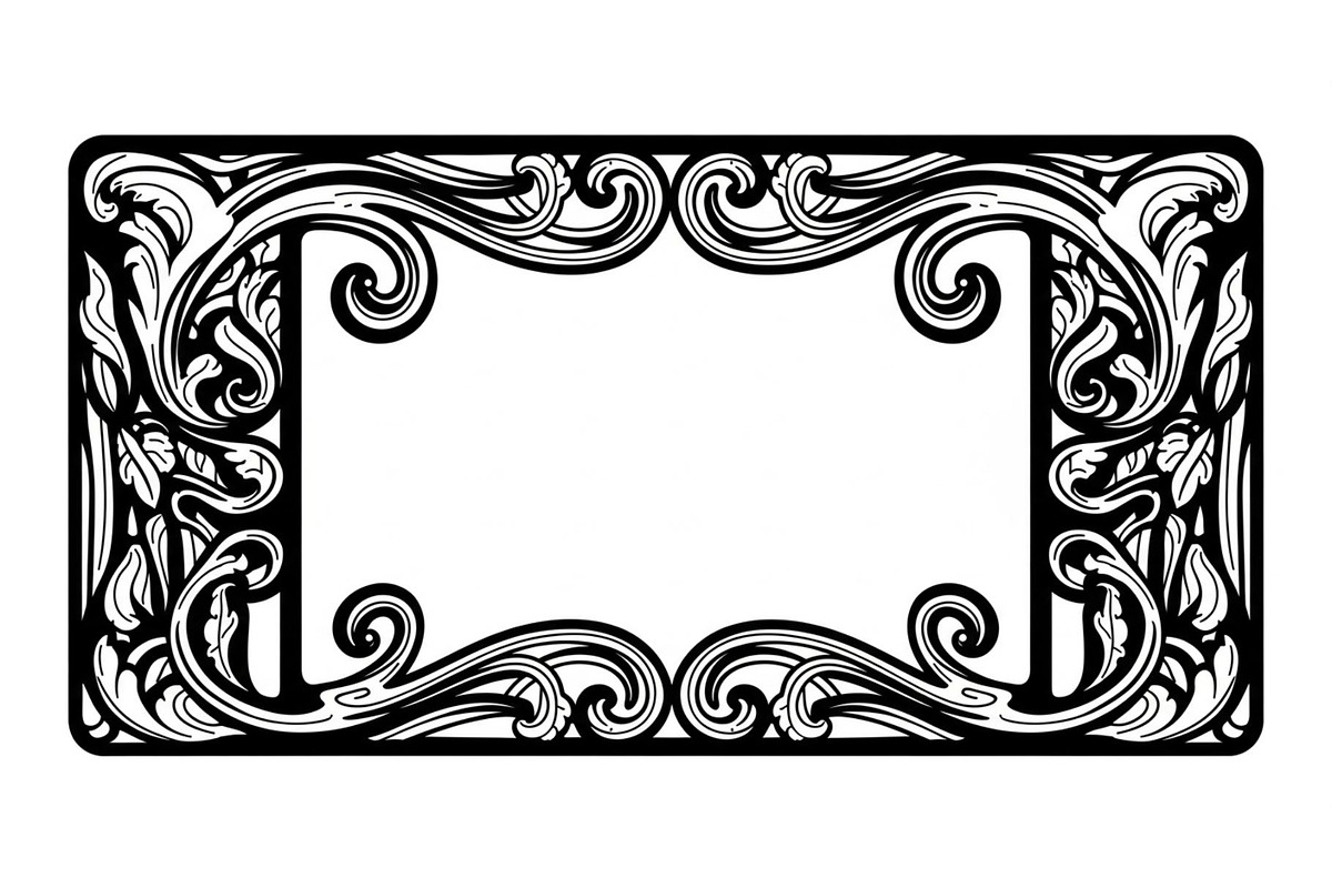 Vintage Ornamental Frame Bundle, an Illustration by hafijul (Photo 13 of 51)