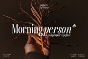 Captures The Waves | Modern Display, a Serif Font by Pentagonistudio (Thumbnail 6 of 10)