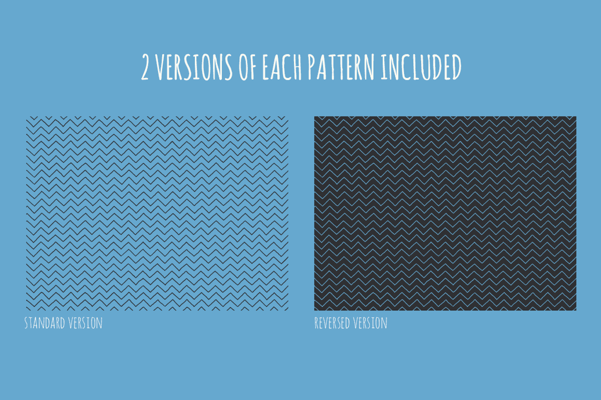 Line Patterns - Hand Illustrated preview 3