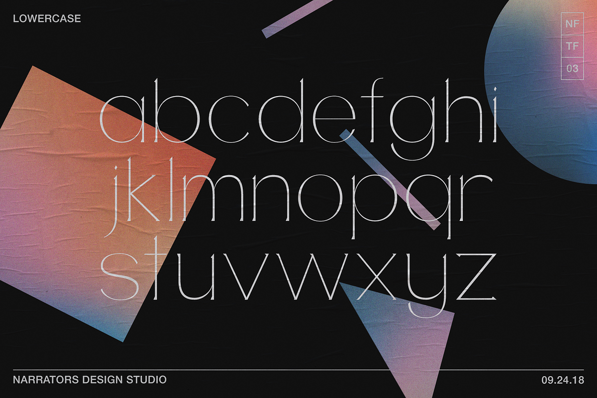 NF Carta - Elegant Display Serif preview 3