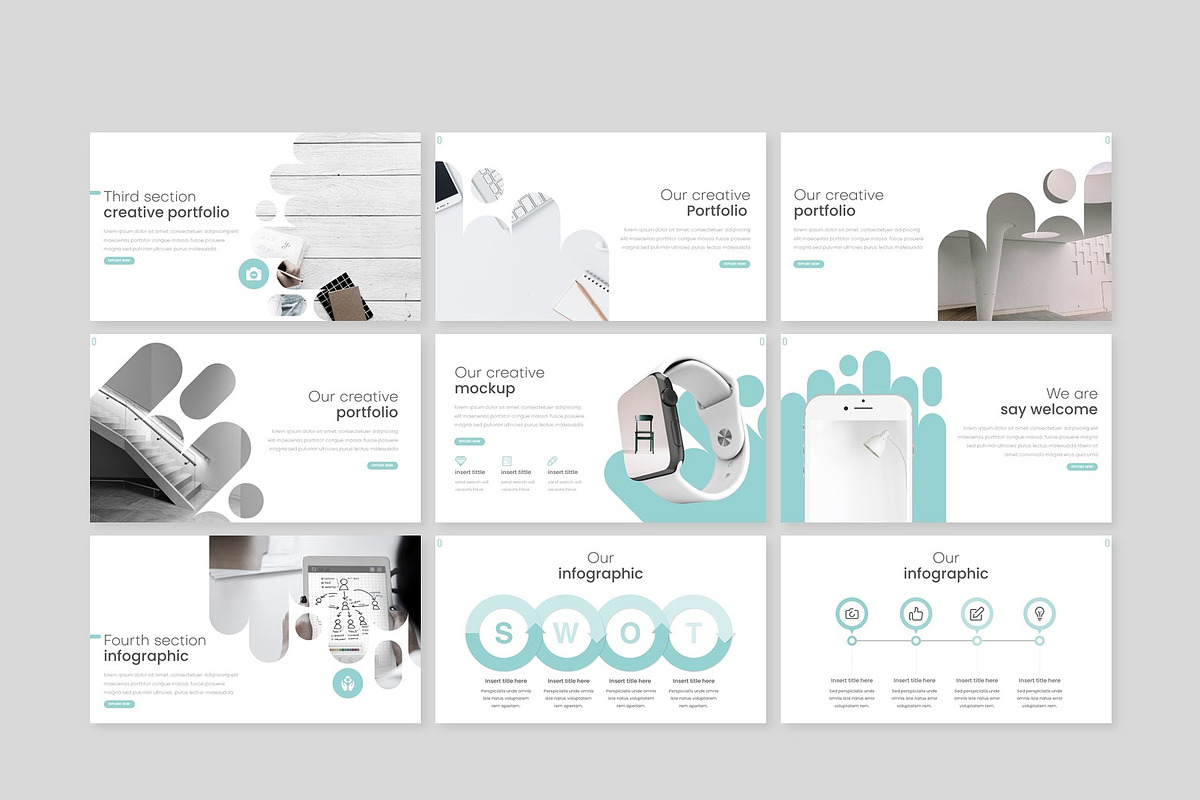 Random - Powerpoint Template, a Presentation Template by inspirasign