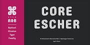 Core Escher, a Sans Serif Font by S-Core (Thumbnail 1 of 8)