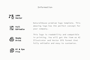 NaturalHouse - Premium Logo Template, a Branding & Logo Template by Minimalist Logos (Thumbnail 2 of 7)