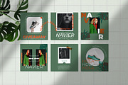 NAVIER 2 Instagram Post and Stories, a Social Media Template by Compaq_Creative (Thumbnail 4 of 10)