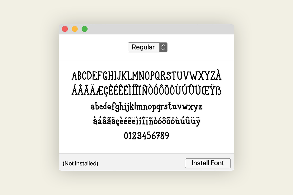 Vintage Tales Handwritten Cute Font, a Handwritten Font by Nonceni (Photo 10 of 10)