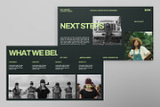 BORK Bold Brand Google Slide, a Presentation Template by Portocraft (Thumbnail 3 of 7)