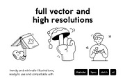 Prayer Doodle Icons Collection, an Outline Icon by Vectors Market (Thumbnail 3 of 10)