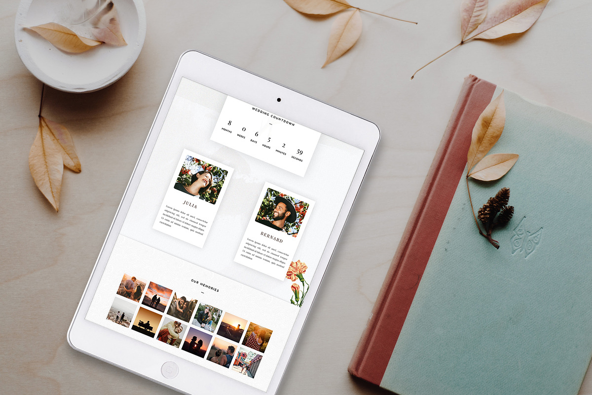 Carnatia WordPress Wedding Theme, a WordPress Template by Europe.graphics (Photo 3 of 5)