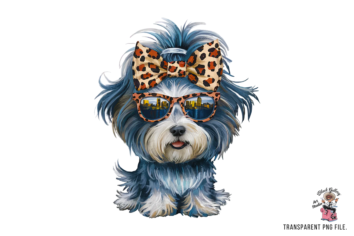 Cute Dog Clipart PNG Bundle, an Illustration by Sleepy Aster (Photo 2 of 10)