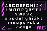 Axenor – Futuristic Cyberpunk Displa, a Sans Serif Font by kangfont Studio (Thumbnail 5 of 11)