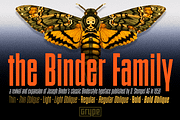 the Binder Family, a Sans Serif Font by GRYPE (Thumbnail 1 of 6)