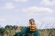 Woven Poncho Mockup Set, a Hoody Mockup by creatsy5 (Thumbnail 8 of 10)