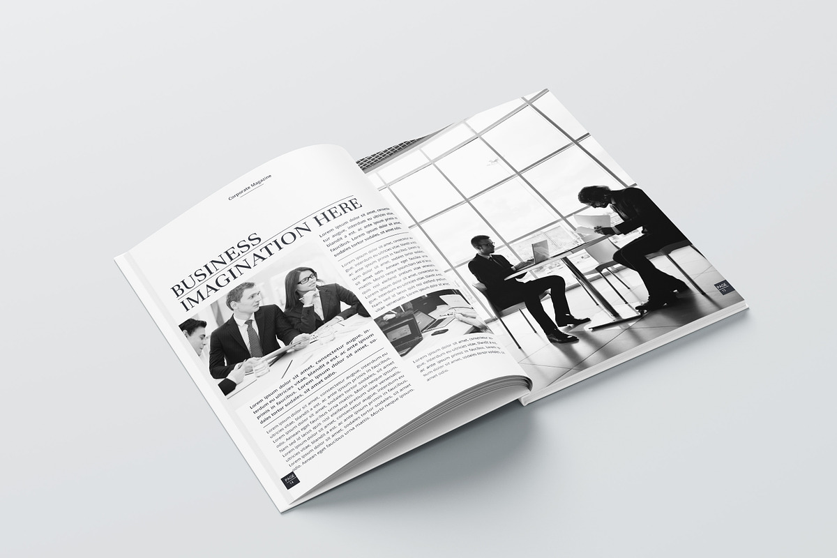 Business Magazine | Word & InDesign, a Magazine Template by obidullah_01 (Photo 10 of 14)