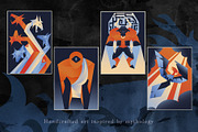 The Gods and Myths vector set, an Illustration by Bcute Design (Thumbnail 5 of 10)