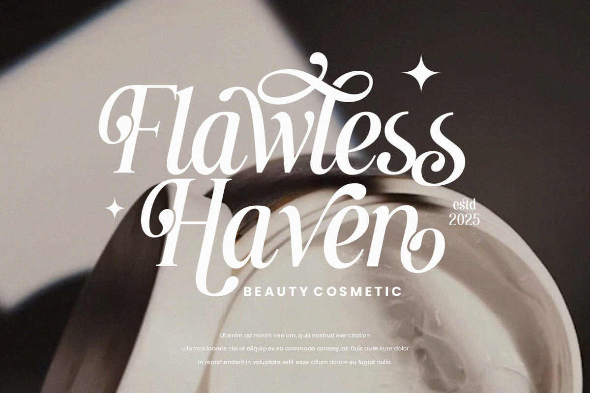 Destiny Gorgeous Font, a Serif Font by HansCo Studio (Photo 5 of 12)