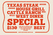 Hiqual – Western Vintage Font, a Slab Serif Font by Invasi Studio (Thumbnail 2 of 12)