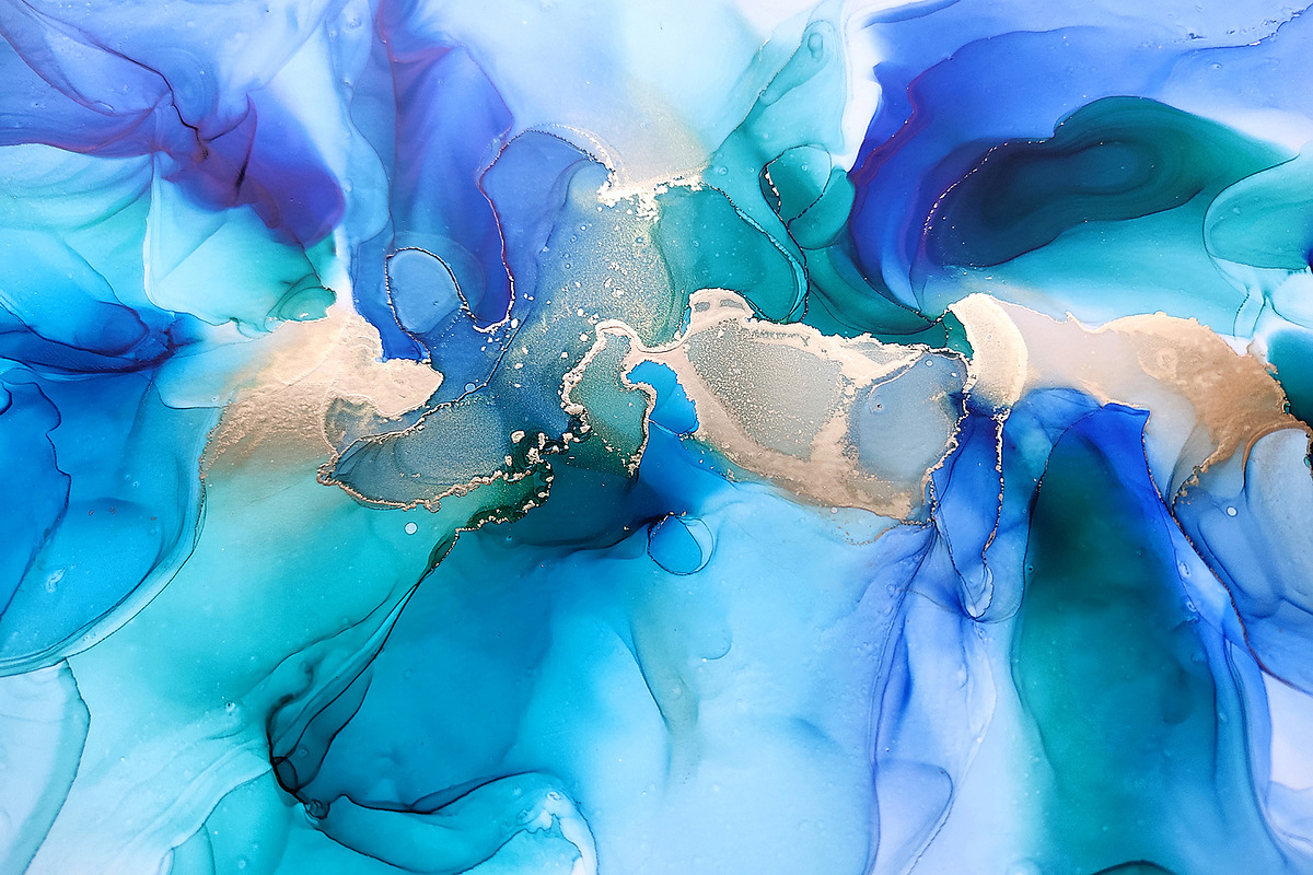 Alcohol ink textures Bundle, a Wallpaper Graphic by Anntuan (Photo 25 of 31)