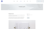 M - Minimal PSD Portfolio Template, a Landing Page Template by bigpsfan's SHOP (Thumbnail 14 of 24)