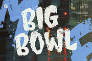 Big Bowl; Brush Display Font, a Script Font by Eko Bimantara (Thumbnail 1 of 5)