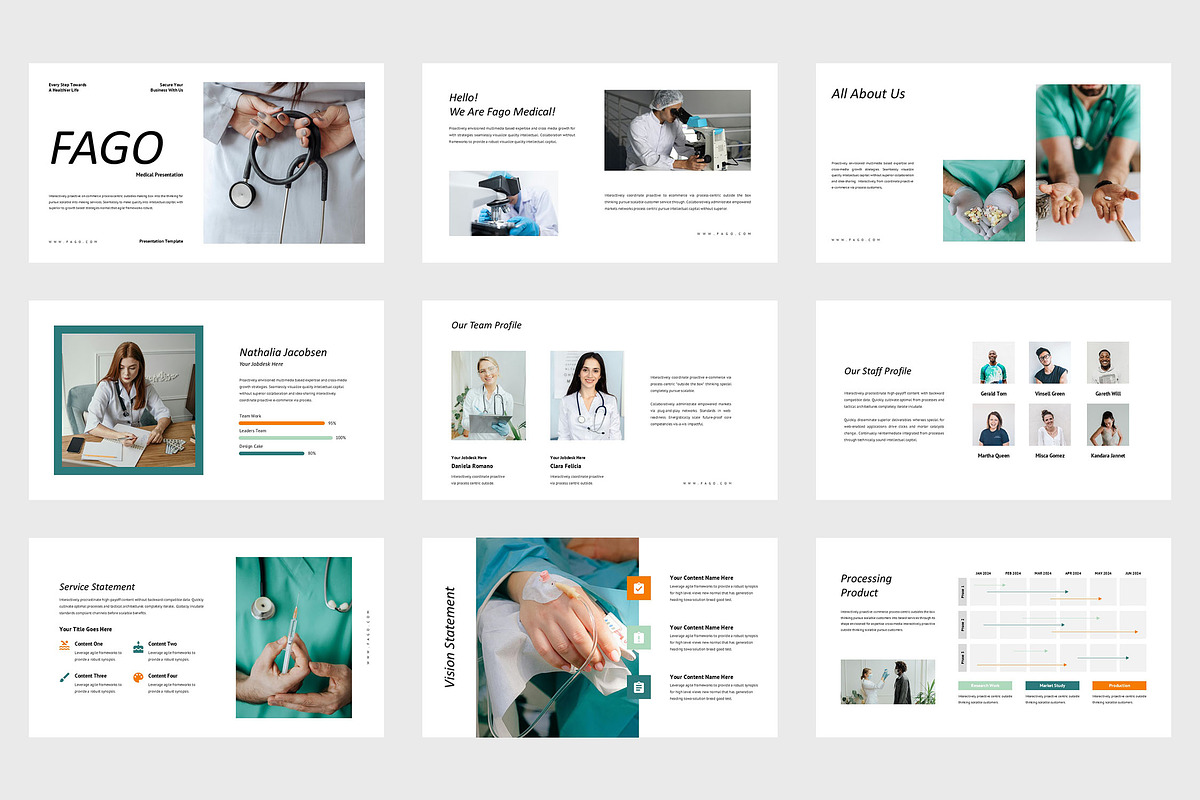 Fago : Medical Google Slides, a Presentation Template by Punkl Camp (Photo 5 of 9)