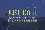 Kidstar, a Font by LetterJos (Thumbnail 3 of 7)