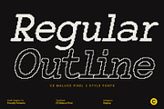 CS Maluce Pixel, a Slab Serif Font by Craft Supply Co. (Thumbnail 4 of 8)