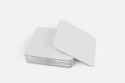 3d Cardboard Coasters Mockup, a Product Mockup by The Rose Project (Thumbnail 3 of 3)