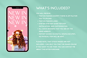 Fun Fashion Shopify Theme, a Shopify Template by SunshineStudioBoutique (Thumbnail 2 of 8)