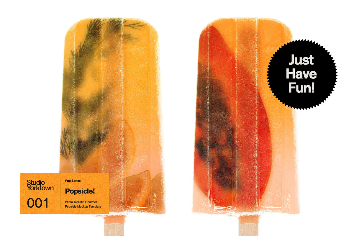 Popsicle! Ice Pop Mockup Template, a Product Mockup by Studio Yorktown (Photo 3 of 7)