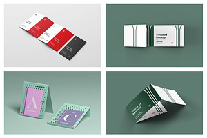 Brochure Mockups - Stationery Mockup