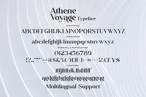 Athene Voyage - Stylish Serif Font