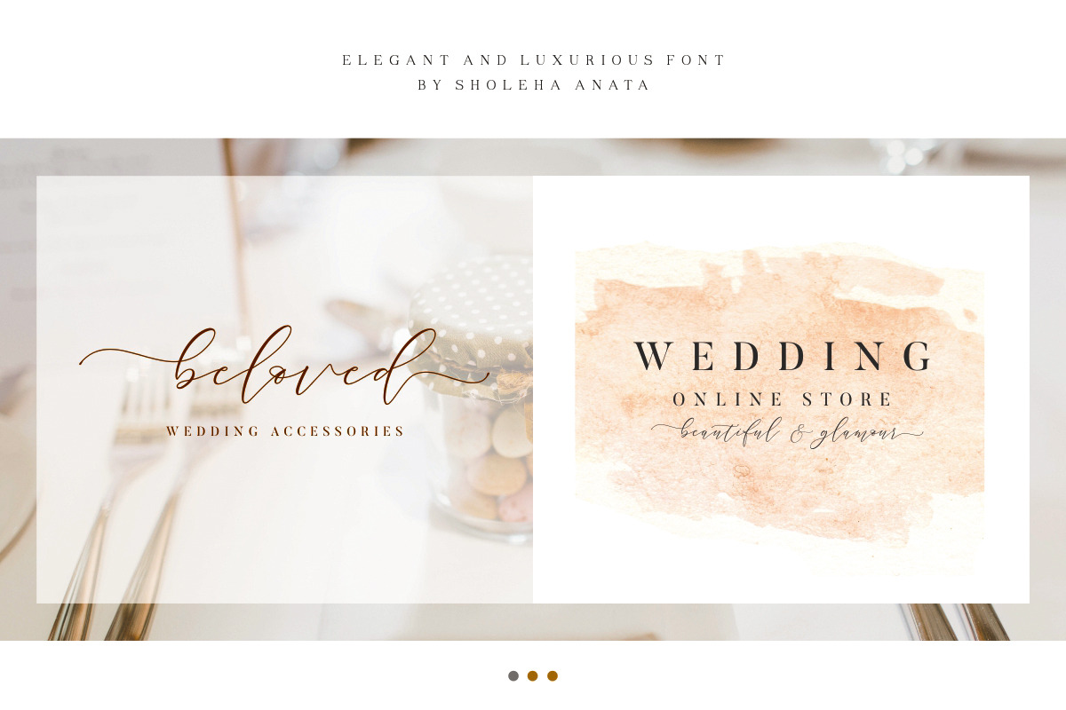 Sale 30% // Cintha Elegant Script, a Script Font by Anatadesign (Photo 12 of 15)