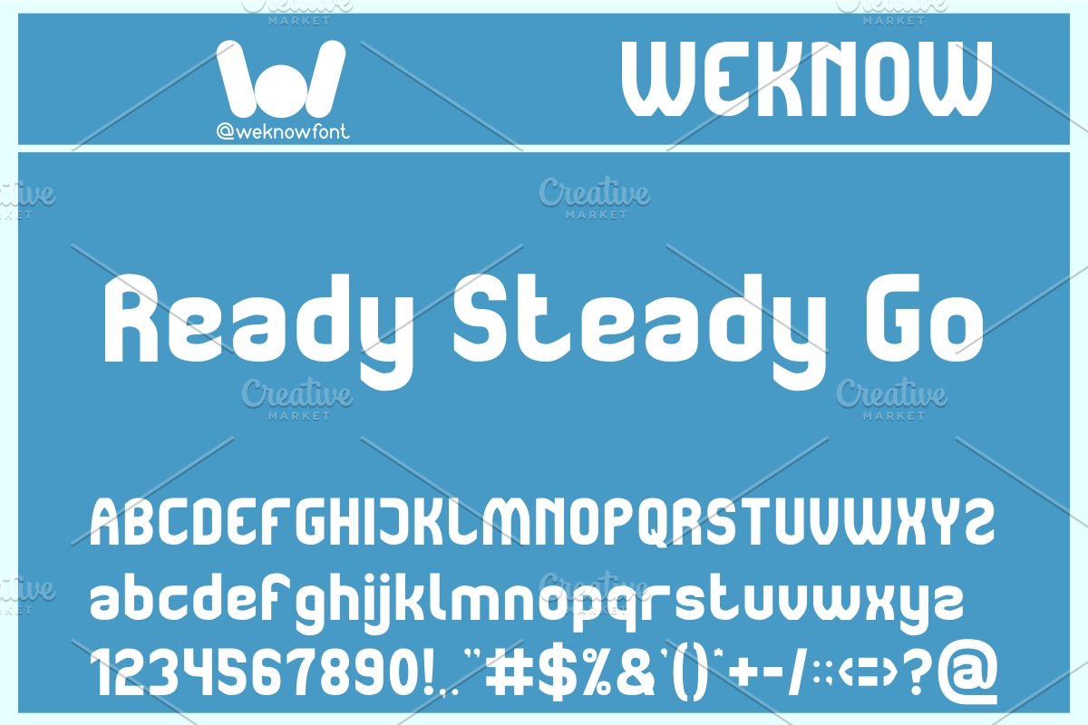 Just Do Now font, a Sans Serif Font by weknow (Photo 4 of 6)