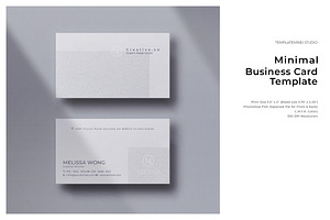 Minimal Business Card - Vol.20