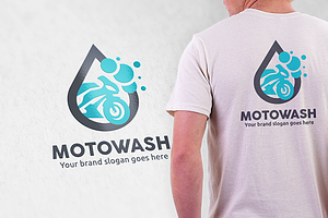 Motorcycle Wash Logo