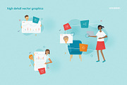 Vector Character Creator Mega Bundle, an Object Illustration by Staple. (Thumbnail 2 of 11)