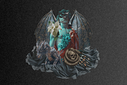 Gothic Collage Elements, an Object Graphic by JulsIst (Thumbnail 7 of 10)