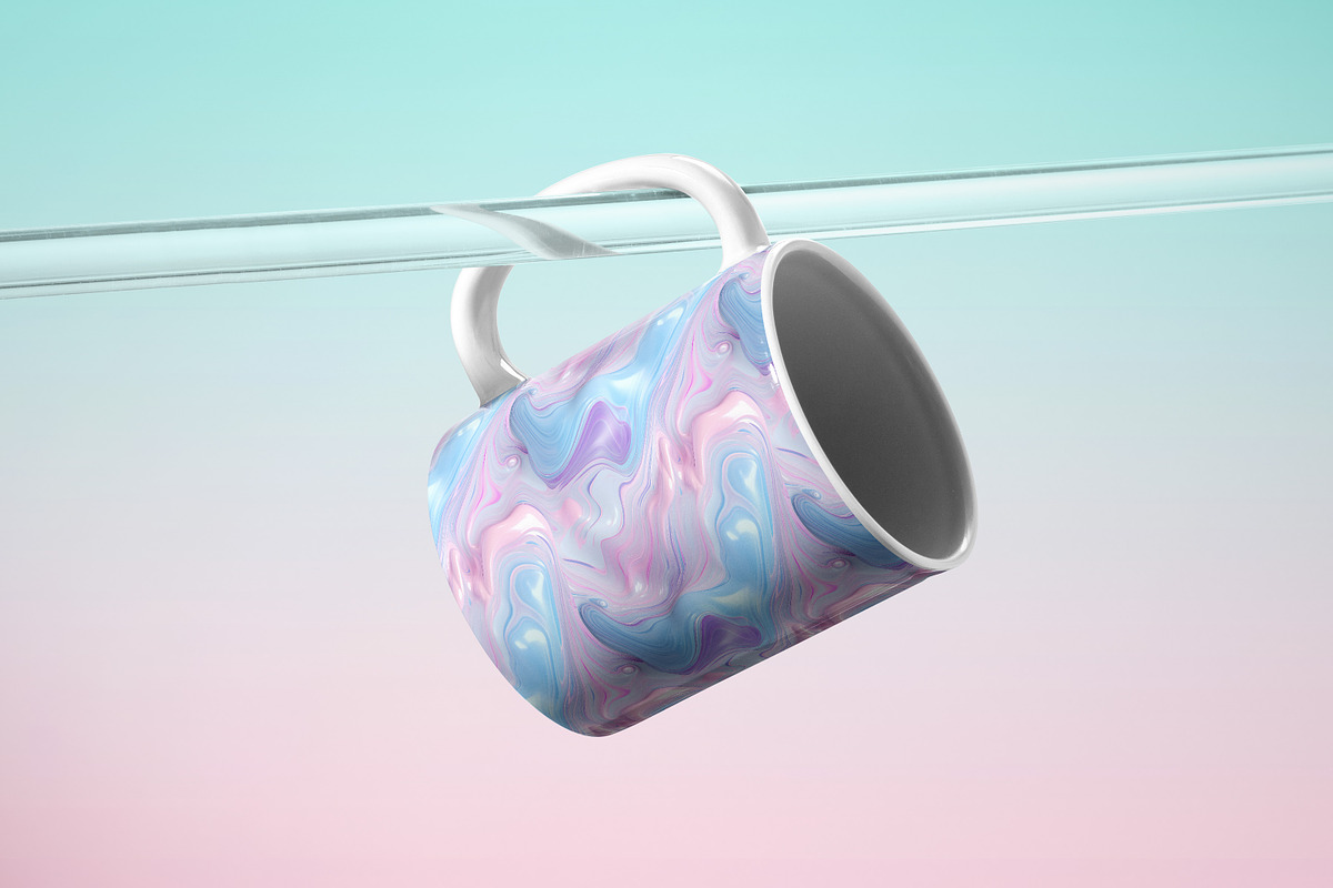 Pastel Liquid Seamless Pattern, a Pattern Graphic by Forhadx5 (Photo 10 of 11)