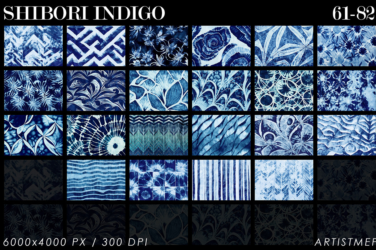 画材 Indigo Genuine Japanese Fabric Cotton Textile Vintage BORO Antique Indigo