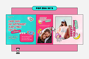 Pop Era 90s - Valentine’s Day, a Social Media Template by Sixtysix Labs (Thumbnail 5 of 10)