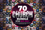 70+ Church Flyers Bundle, a Flyer Template by AfzaalGraphics (Thumbnail 2 of 8)