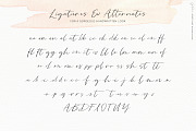 Golden, a romantic script & art, a Script Font by Angele Kamp (Thumbnail 11 of 13)