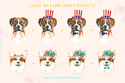 SALE Dog Character Creator Animal, an Animal Illustration by Catherine Wheel (Thumbnail 4 of 14)