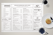 Coffee Shop Menu, a Print Template by SonaGeciova (Thumbnail 2 of 3)
