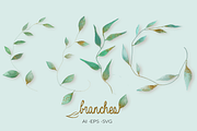 Branches & Splatter Kit, a Brush Add-On by PandoraDreams (Thumbnail 23 of 38)