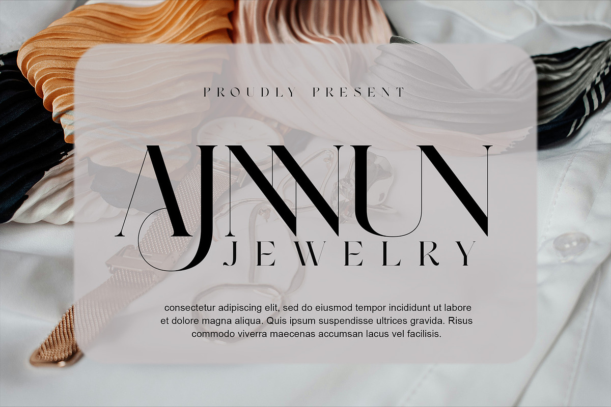 Gabule Modern Elegant Serif, a Serif Font by Alfinart (Photo 3 of 10)