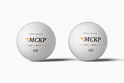 Golf Ball Mockup Set, an Advertising Mockup by ForgeDesign (Thumbnail 7 of 7)